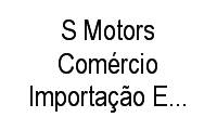 Logo S Motors Comércio Importação E Exportação em Perdizes