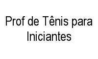 Logo Prof de Tênis para Iniciantes em Santíssimo