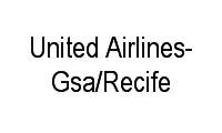 Logo United Airlines-Gsa/Recife em Derby