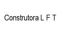 Logo Construtora L F T em Centro