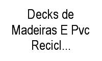 Logo Decks de Madeiras E Pvc Reciclado de Pet em Pechincha