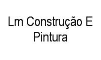 Logo Lm Construção E Pintura Ltda