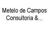 Logo Metelo de Campos Consultoria & Cobrança em Bosque da Saúde