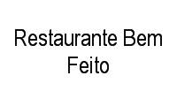 Logo Restaurante Bem Feito em Centro