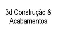 Logo 3d Construção & Acabamentos