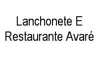 Logo Lanchonete E Restaurante Avaré em Igapó