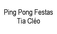 Logo Ping Pong Festas Tia Cléo em Santos Dumont