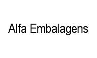 Logo Alfa Embalagens em Gamboa