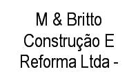 Logo M & Britto Construção E Reforma Ltda - em Asa Sul