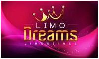 Logo Limousine Rosa Limo Dreams - Aluguel de Limousine no RJ