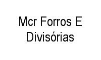 Logo Mcr Forros E Divisórias em Planalto