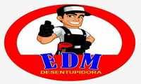 Logo EDM Desentupidora e Serviços