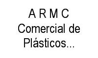 Logo A R M C Comercial de Plásticos E Borrachas em Vila Carmosina