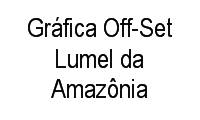 Logo Gráfica Off-Set Lumel da Amazônia em Alvorada