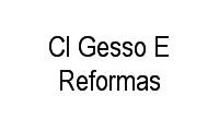 Logo Cl Gesso E Reformas