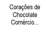 Logo Corações de Chocolate Comércio E Representações em Várzea