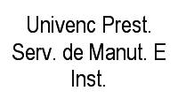 Logo Univenc Prest. Serv. de Manut. E Inst. em Irajá