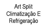 Logo Art Split Climatização E Refrigeração em Tamarineira