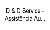 Logo D & D Service - Assistência Autorizada Bosch em Centro