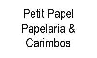 Logo Petit Papel Papelaria & Carimbos em São Francisco