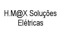 Logo H.M@X Soluções Elétricas em Rincão