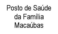 Logo de Posto de Saúde da Família Macaúbas
