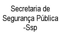 Logo Secretaria de Segurança Pública-Ssp