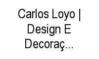Logo Carlos Loyo | Design E Decoração de Ambientes
