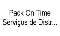 Logo Pack On Time Serviços de Distribuição de Bens em Parque Jambeiro