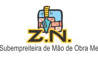 Logo Z.N. Subempreiteira de Mão de Obra em Santíssimo