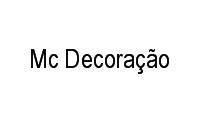 Logo Mc Decoração em Moneró