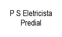 Logo P S Eletricista Predial em Ramos