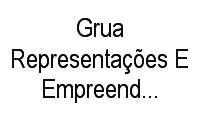Logo Grua Representações E Empreendimentos Imobiliários em Vila Industrial