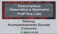 Logo Prof Ana Lidia - Reforço e Acompanhamento Escolar em Icaraí