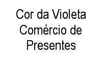 Logo Cor da Violeta Comércio de Presentes em Monte Belo