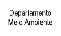Logo Departamento Meio Ambiente em São Pedro