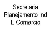 Logo Secretaria Planejamento Ind E Comørcio em Aeroporto
