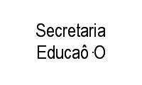 Logo Secretaria Educaô·O em Centro