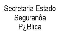 Logo Secretaria Estado Seguranôa P¿Blica em Santa Tereza