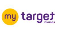 Logo My Target Idiomas - Centro em Centro