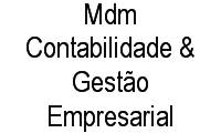 Logo Mdm Contabilidade & Gestão Empresarial Ltda em Praia de Itaparica
