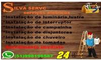 Logo SILVA SERVC serviços elétricos em Santos Dumont