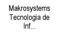 Logo Makrosystems Tecnologia de Informação Ltda - Epp em Cidade Mãe do Céu