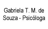 Logo Gabriela T. M. de Souza - Psicóloga em Jardim Bela Vista
