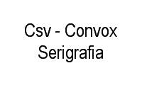 Logo Csv - Convox Serigrafia em Feitoria