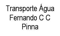 Logo Transporte Água Fernando C C Pinna em Guaxindiba