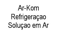 Logo Ar-Kom Refrigeraçao Soluçao em Ar em Plano Diretor Sul
