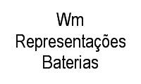 Logo Wm Representações Baterias