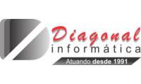 Logo Diagonal Informática em Santo Amaro
