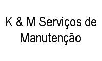 Logo K & M Serviços de Manutenção em Centro